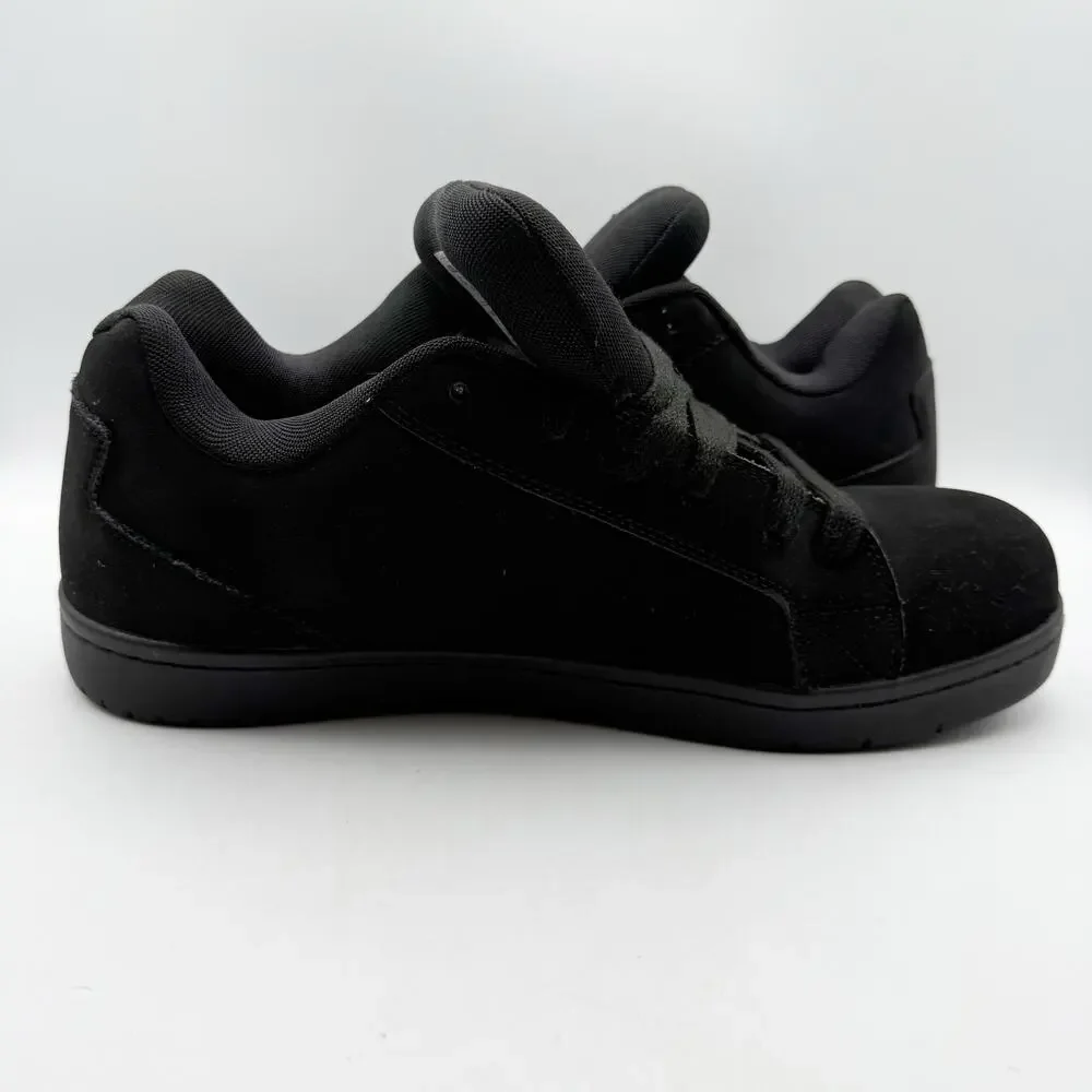 Volcom Mens 30471 Composite Toe Skate Work Shoes US 14 M Black EUC